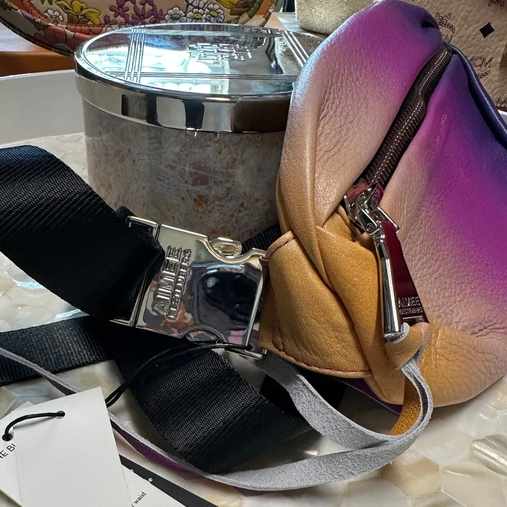 Brand New Aimee Kestenberg Belt bag crossbody ombré Gorgeous!